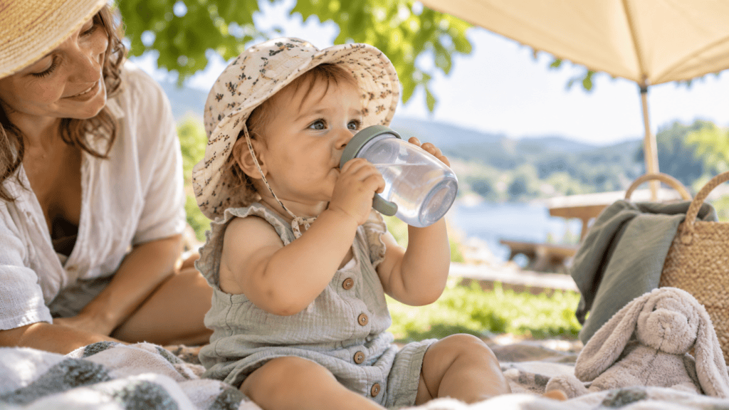 Hinweise zur ausreichenden Flüssigkeitszufuhr bei Babys