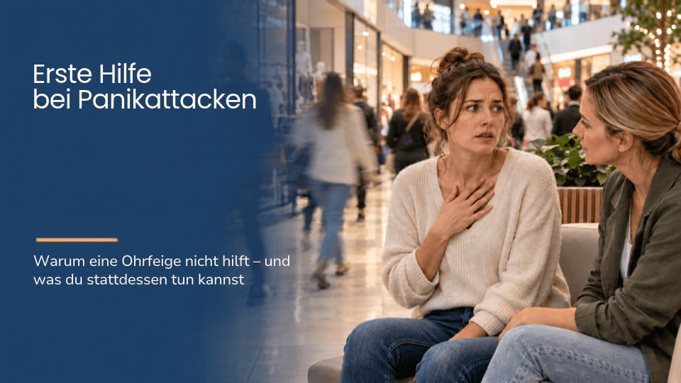 Panikattacke erkennen und wirksam Erste Hilfe leisten